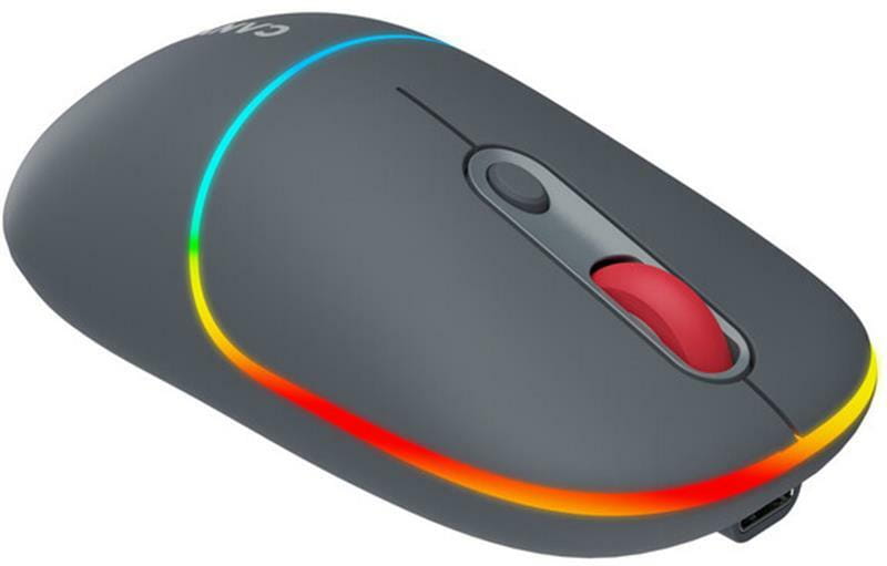 Мышь беспроводная Canyon MW-22 Dual Band RGB Wireless Dark Grey (CNS-CMSW22DG)