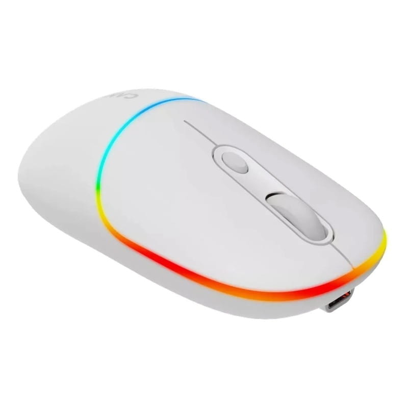 Миша бездротова Canyon MW-22 Dual Band RGB Wireless Snow White (CNS-CMSW22SW)