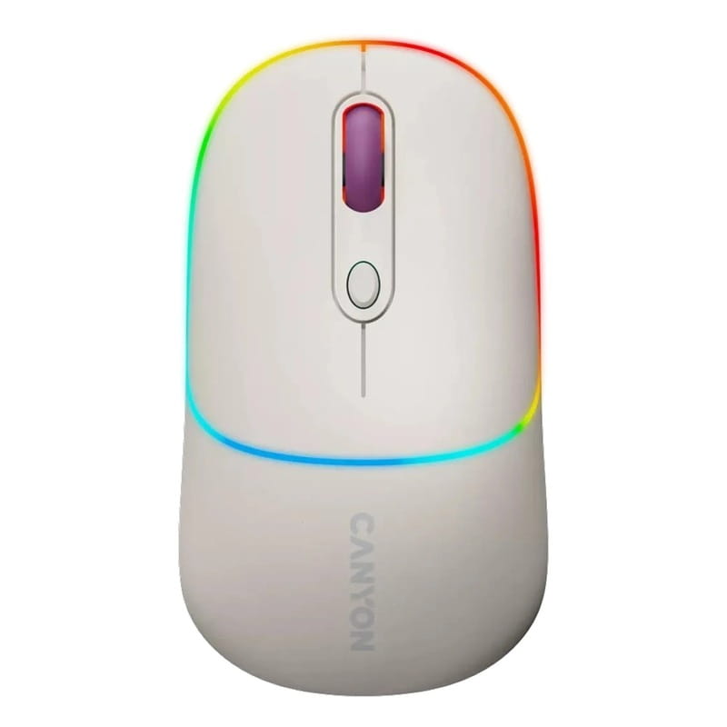 Мышь беспроводная Canyon MW-22 Dual Band RGB Wireless Rice (CNS-CMSW22RC)