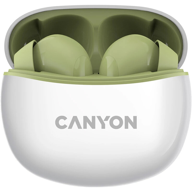 Bluetooth-гарнітура Canyon TWS-5 Green (CNS-TWS5GR)