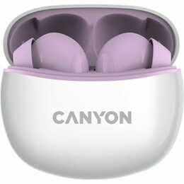 Bluetooth-гарнитура Canyon TWS-5 Purple (CNS-TWS5PU)