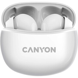 Bluetooth-гарнітура Canyon TWS-5 White (CNS-TWS5W)