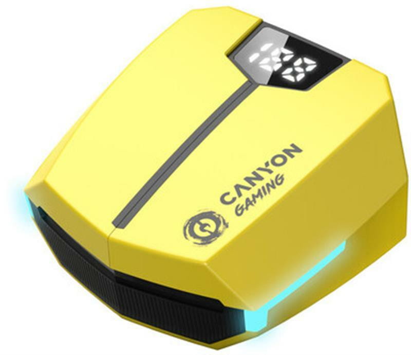 Bluetooth-гарнітура Canyon Doublebee GTWS-2 Gaming Yellow (CND-GTWS2Y)