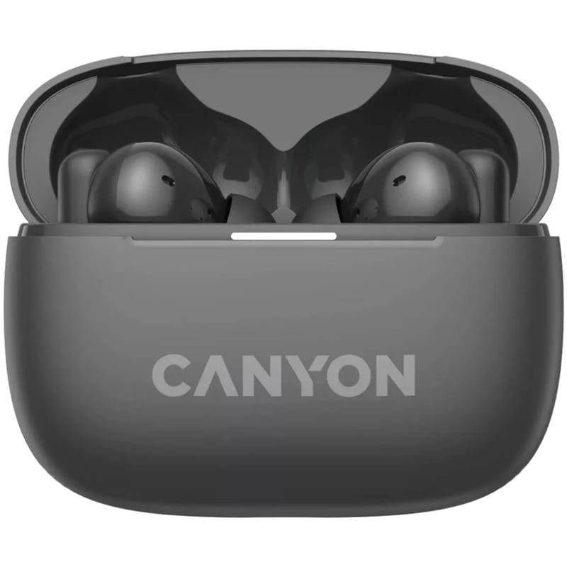 Bluetooth-гарнітура Canyon OnGo TWS-10 ANC ENC Dark Grey (CNS-TWS10BK)