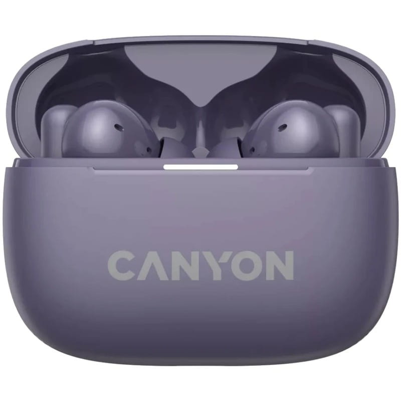 Bluetooth-гарнітура Canyon OnGo TWS-10 ANC ENC Purple (CNS-TWS10PL)