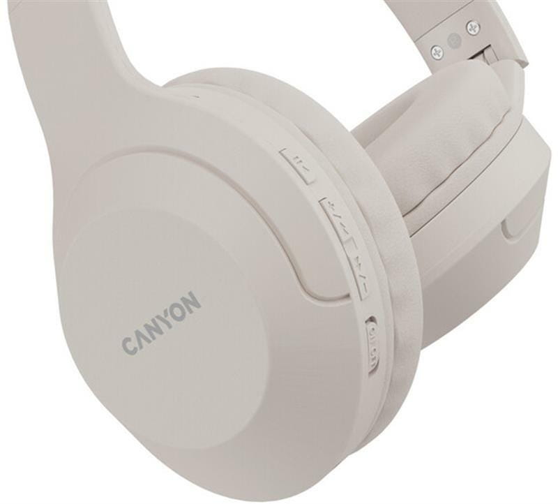 Bluetooth-гарнитура Canyon BTHS-3 Beige (CNS-CBTHS3BE)