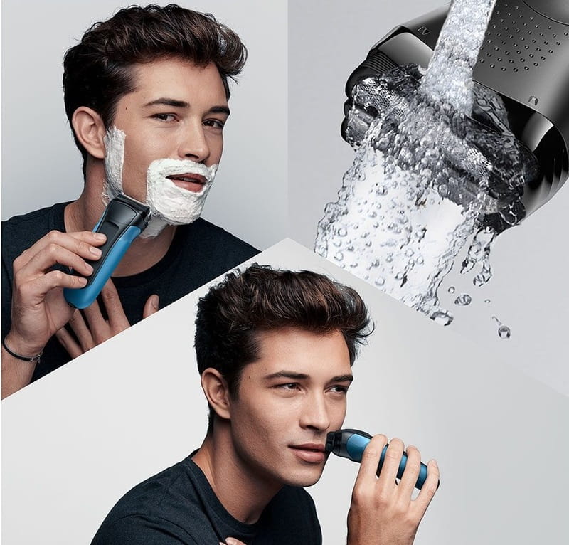 Электробритва Braun Series 3 310BT Black/Blue