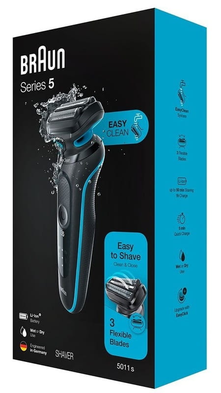 Электробритва Braun Series 5 51-M1000s Black/Mint