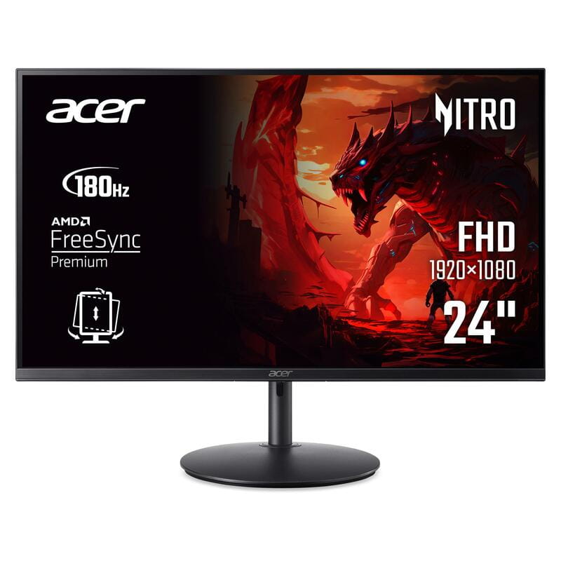 Монітор Acer 23.8" XF240YM3biiph (UM.QX0EE.315) IPS Black