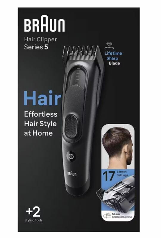 Купить Машинка для стрижки Braun Hair Clip HC 5330 Машинка для стрижки Braun Hair Clip HC 5330