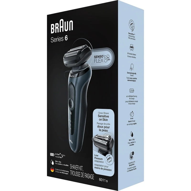 Электробритва Braun Series 6 61-N1000s Black/Black