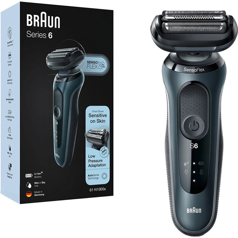 Электробритва Braun Series 6 61-N1000s Black/Black