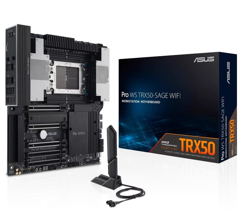 Материнська плата Asus Pro WS TRX50-SAGE WiFi Socket sTR5