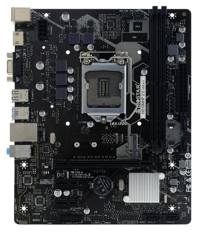 Материнская плата Biostar H510MHP 2.0 Socket 1200