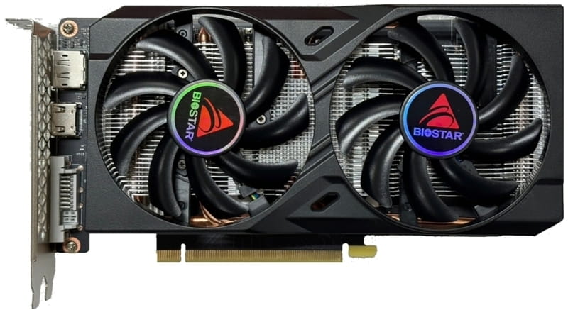 Видеокарта GF GTX 1660 Ti 6GB GDDR6 Biostar (VN1666TF69)