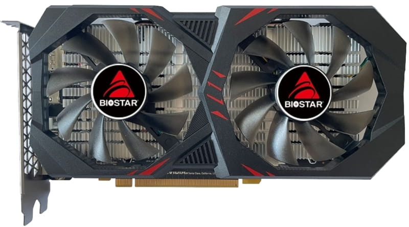 Видеокарта GF GTX 1660 Ti 6GB GDDR6 Biostar (VN1666TF69)
