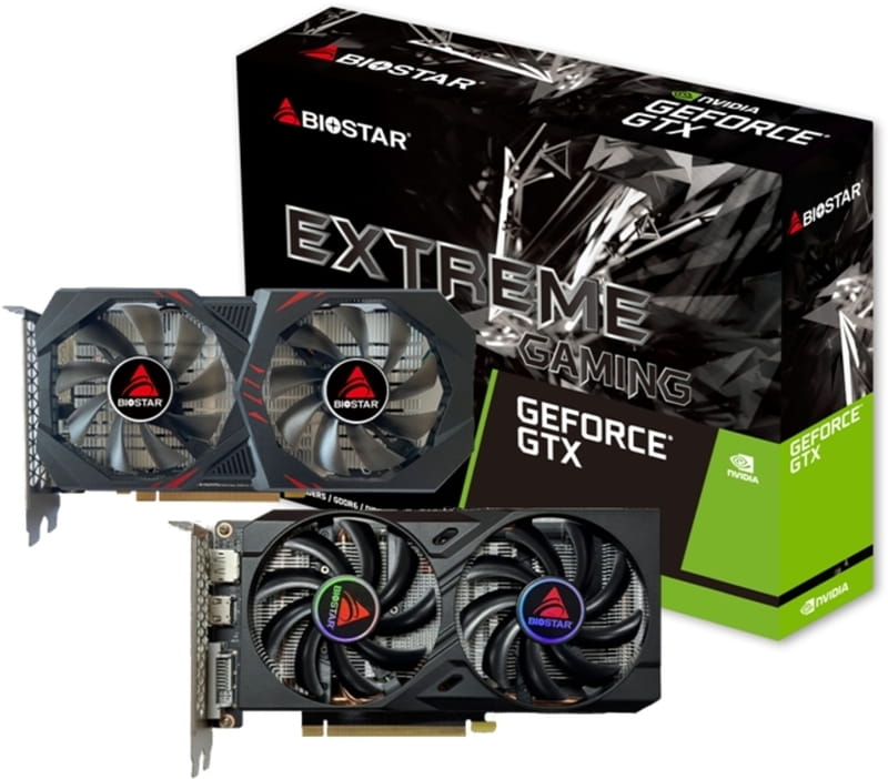 Видеокарта GF GTX 1660 Ti 6GB GDDR6 Biostar (VN1666TF69)