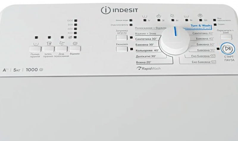 Стиральная машина Indesit BTW A51052 (UA)