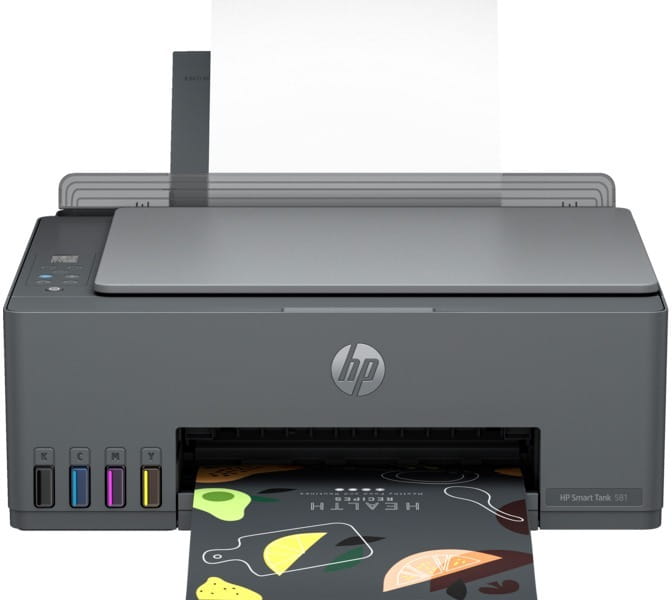 МФУ А4 HP Smart Tank 581 с Wi-Fi (4A8D4A)