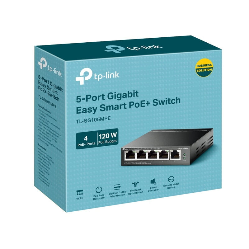 Коммутатор TP-Link TL-SG105MPE