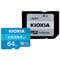 Фото - Карта пам`ятi MicroSDXC  64GB UHS-I/U3 Class 10 Kioxia Exceria G2 R100MB/s (LMEX2L064GG2) + SD-адаптер | click.ua