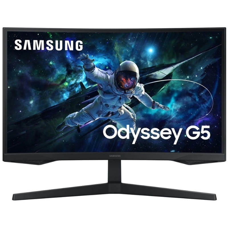 Монiтор Samsung 32" Odyssey G5 S32CG550 Black (LS32CG550EIXCI) VA Black