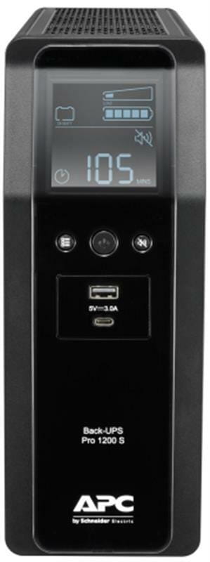 Джерело безперебійного живлення APC Back-UPS Pro 1200VA, USB, 6хС13 (BR1200SI)