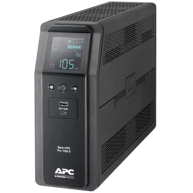 Джерело безперебійного живлення APC Back-UPS Pro 1200VA, USB, 6хС13 (BR1200SI)