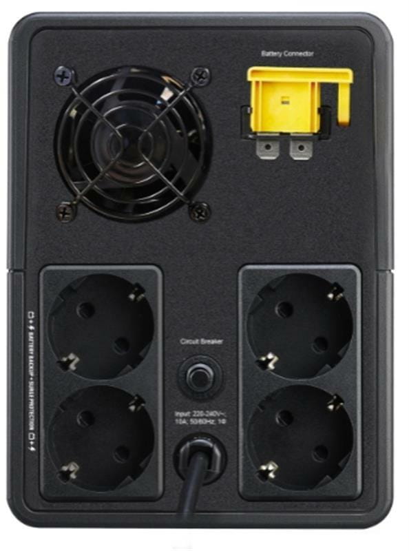 ИБП APC Easy UPS 2200VA, 4хSchuko (BVX2200LI-GR)