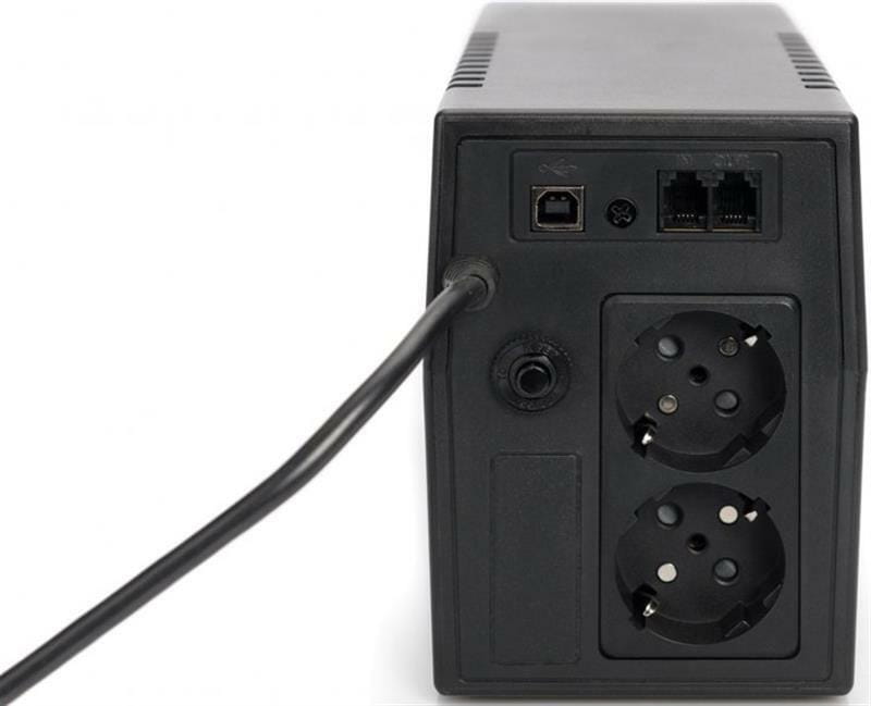 ИБП Digitus Line Interactive 600VA, 2хSchuko, LED (DN-170063)