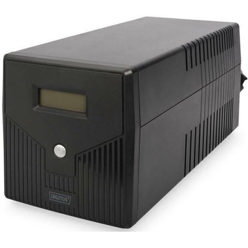 Джерело безперебійного живлення Digitus Line Interactive 1000VA, 4хSchuko, LСD (DN-170074)