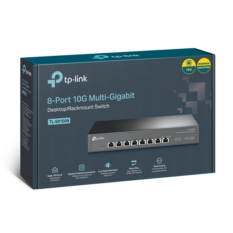 Комутатор TP-Link TL-SX1008