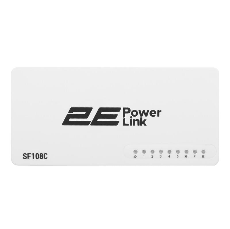 Коммутатор 2E PowerLink SF108C (8xFE, неуправляемый)