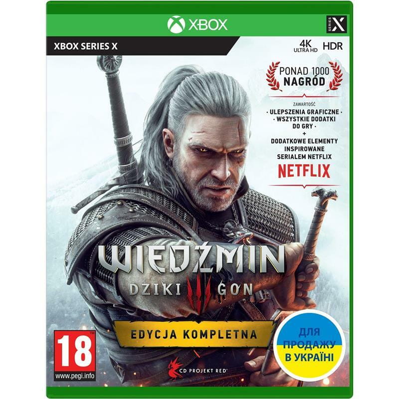 Игра The Witcher 3: Wild Hunt Complete Edition для Xbox Series X, Blu-ray (5902367641634)