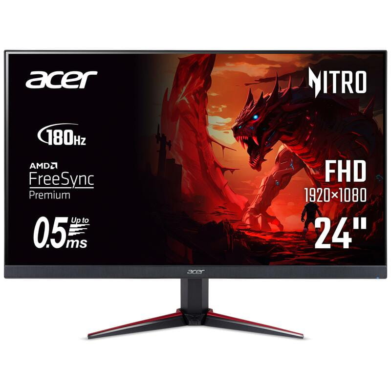 Монитор Acer 23.8" VG240YM3bmiipx (UM.QV0EE.304) IPS Black 180Hz
