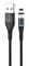 Фото - Кабель Borofone BU16 USB - Lightning (M/M), 1.2 м, магнітний, Black (BU16LB) | click.ua