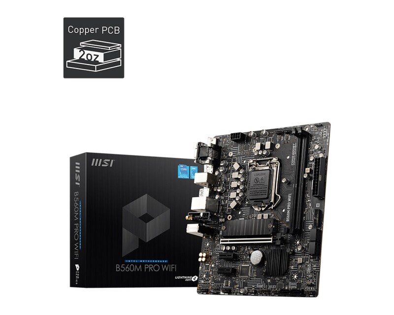 Материнская плата MSI B560M Pro WiFi Socket 1200