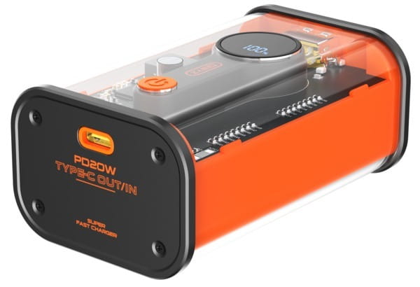 Універсальна мобільна батарея BYZ W89 10000 mAh Orange (BYZ-W89-O)