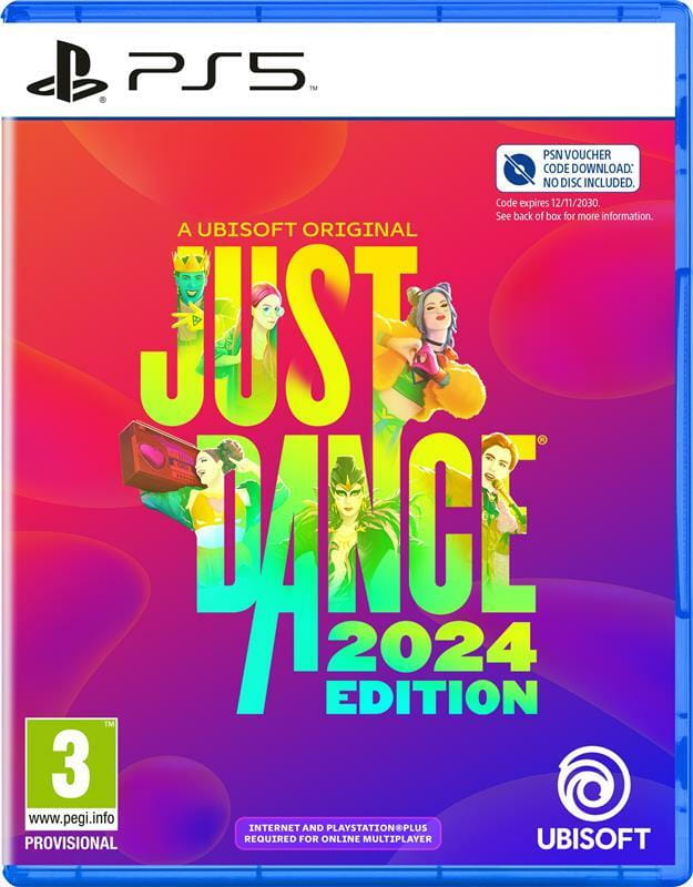 Гра Just Dance 2024 Edition для Sony PlayStation 5, код активації (3307216270867)