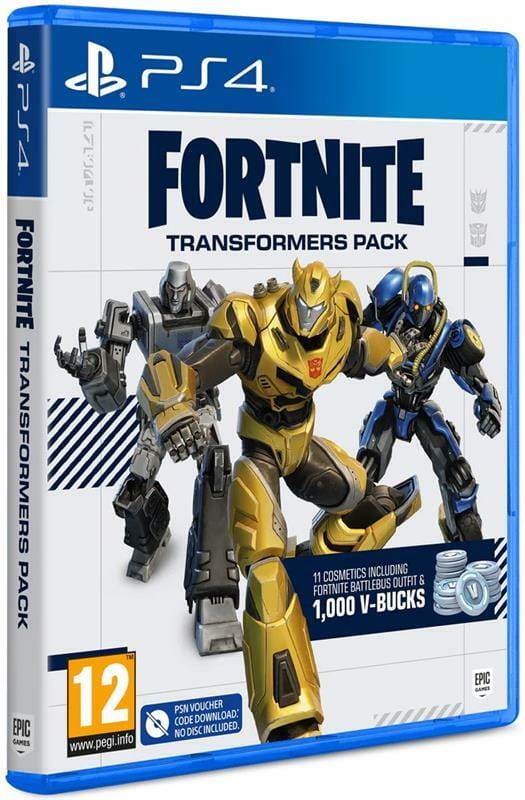 Игра Fortnite: Transformers Pack для Sony PlayStation 4, код активации (5056635604361)