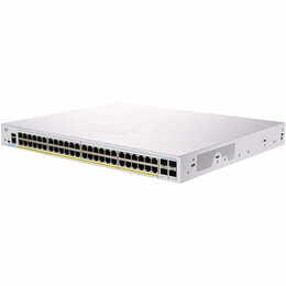Коммутатор Cisco Business CBS250-48P-4G-EU (48xGE PoE, max PoE 370W, 4xSFP, Smart)