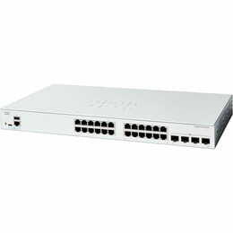 Коммутатор Cisco Catalyst C1200-24P-4G (24хGE PoE, 4xGE SFP, 195 Вт, USB, управляемый)