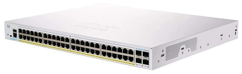 Коммутатор Cisco Business CBS220-48P-4G-EU (48xGE PoE, 4xSFP, 382 Вт, Smart)