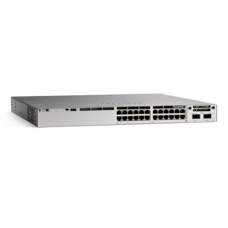 Комутатор Cisco Catalyst C9200L-24P-4G-E (24xGE PoE+, max PoE 370W, 4xSFP, керований)