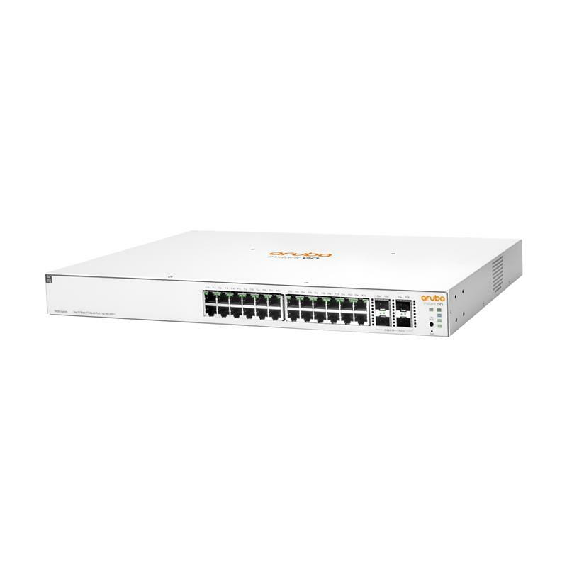 Комутатор HPE Aruba Instant On 1930 (24xGE PoE, 4x10G SFP+, max PoE 195W, L2, LT Warranty, керований) (JL683B)