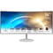 Фото - Монітор MSI 34" PRO MP341CQW VA White Curved 100Hz | click.ua