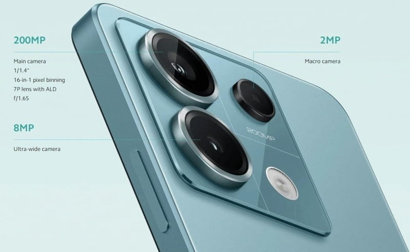 Смартфон Xiaomi Redmi Note 13 Pro 5G 8/256GB Dual Sim Ocean Teal