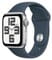 Фото - Смарт-годинник Apple Watch SE GPS 44mm Silver Aluminium Case with Storm Blue Sport Band - M/L (MREE3QP/A) | click.ua