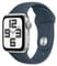 Фото - Смарт-часы Apple Watch SE GPS 40mm Silver Aluminium Case with Storm Blue Sport Band - M/L (MRE23QP/A) | click.ua