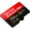 Фото - Карта памяти MicroSDXC 256GB UHS-I U3 R200/W140MB/s SanDisk Extreme Pro V30 + SD-адаптер (SDSQXCD-256G-GN6MA) | click.ua